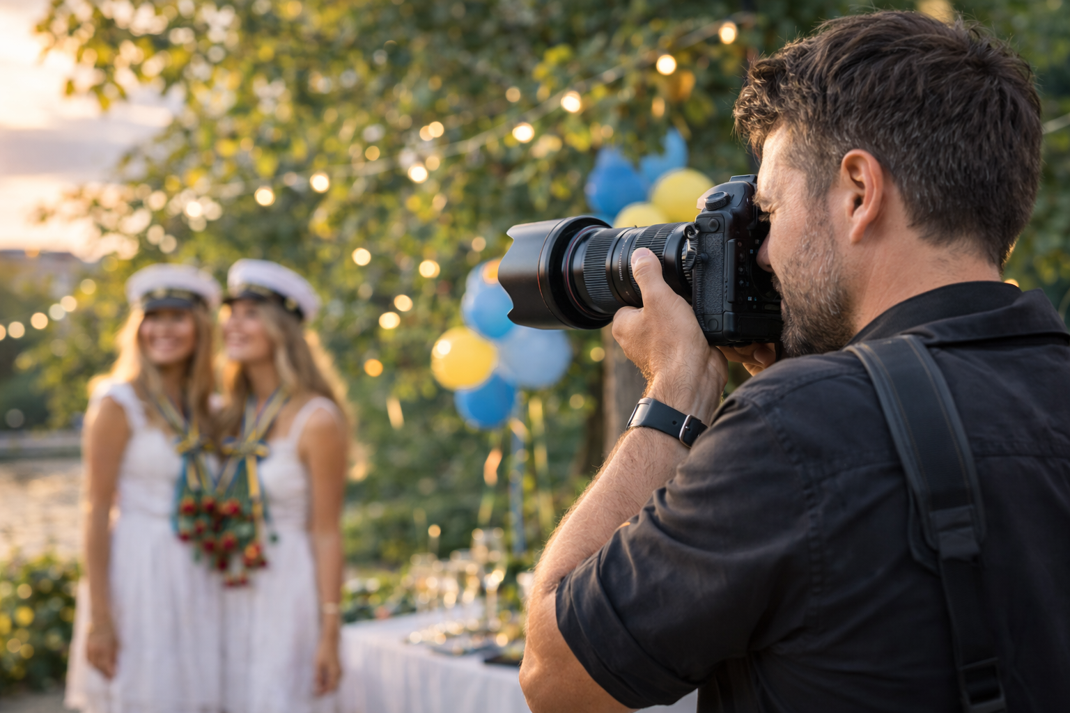 Fotograf till studentbal 2026